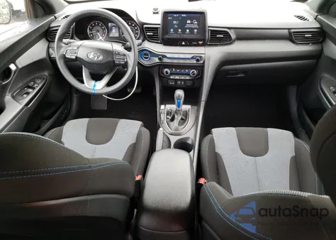 2019 Hyundai Veloster Base from USA, damaged, VIN KMHTG6AFXKU003154